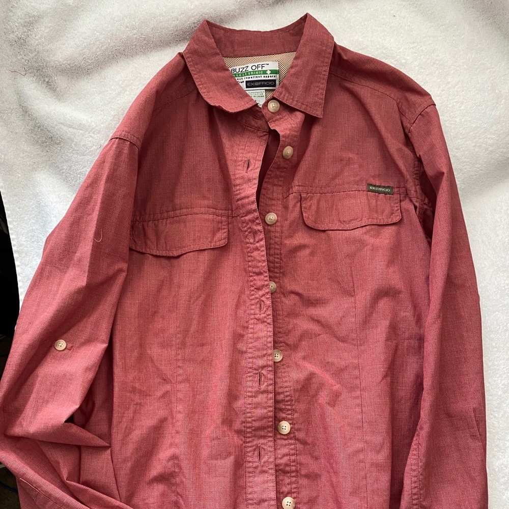 Insect repellent long sleeve shirt